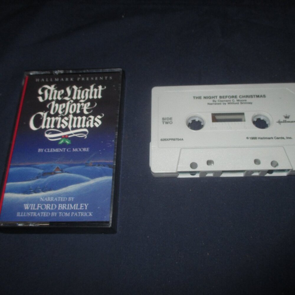 The Night Before Christmas Audiobook on cassette (Hallmark, 1988)